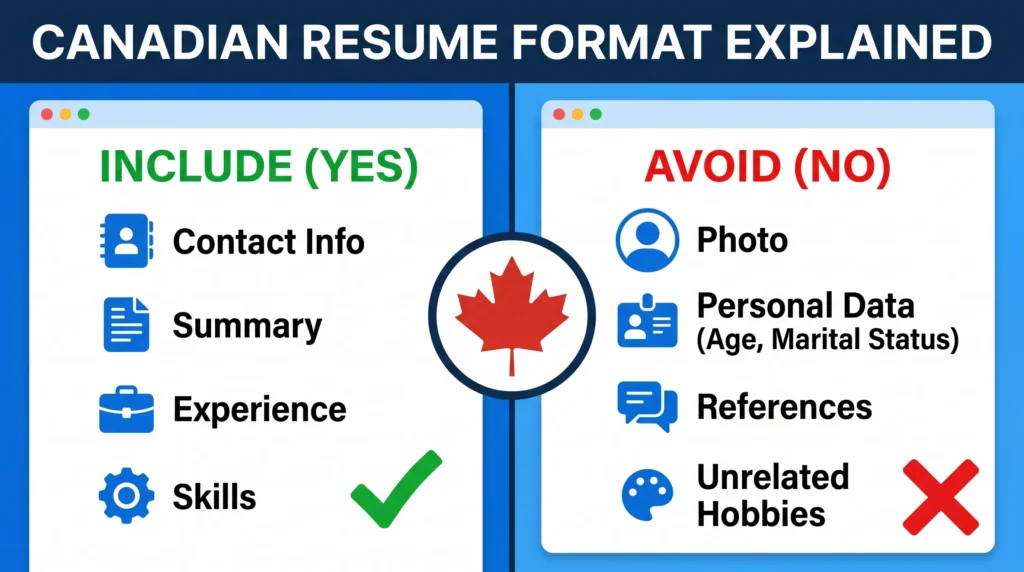 Canadian resume