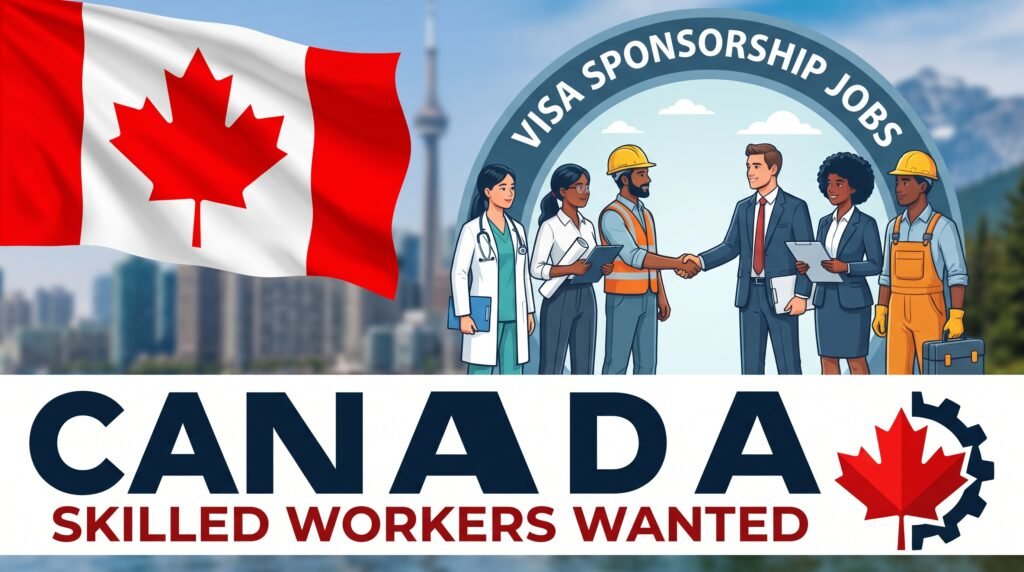 Visa Sponsorship Jobs in Canada for Skilled Workers